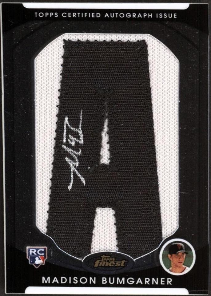 Madison Bumgarner [Autograph Letter Patch] #161