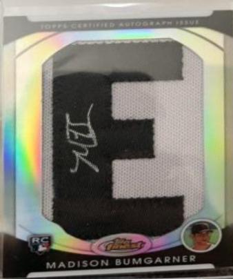 Madison Bumgarner [Autograph Letter Patch Refractor] #161