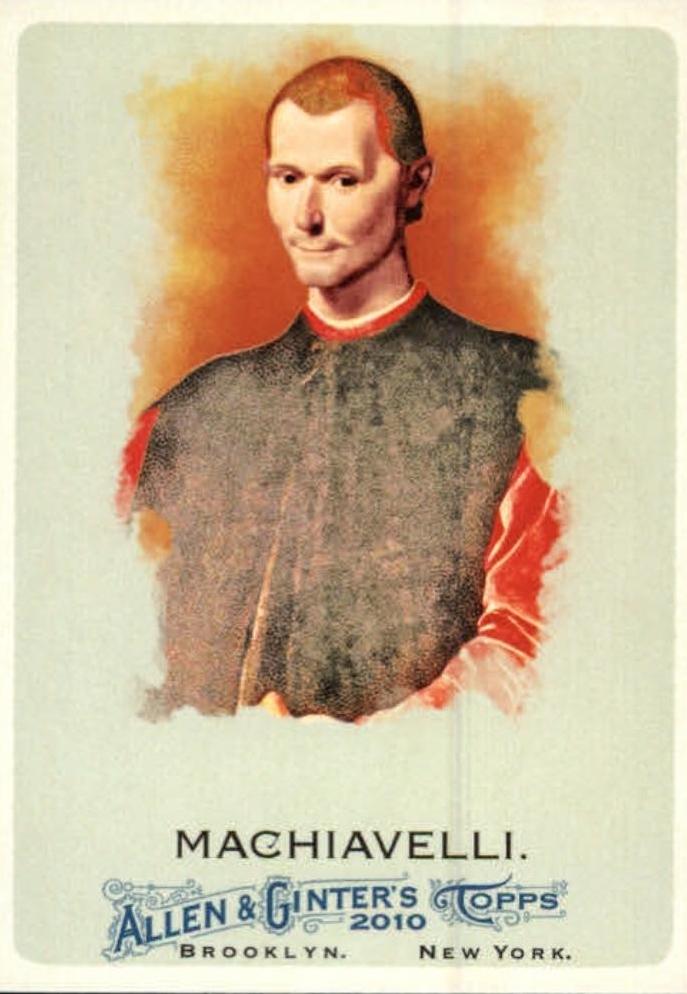 Niccolo Machiavelli #103