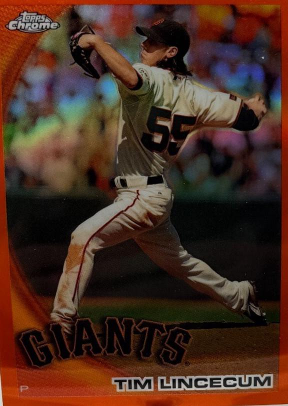 Tim Lincecum [Orange Refractor] #27