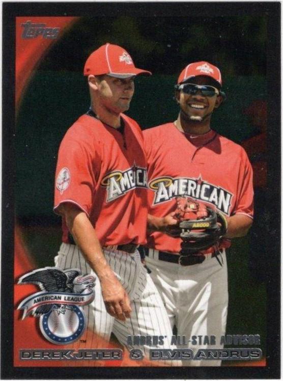 Derek Jeter, Elvis Andrus [Wal Mart Black Border] #US57