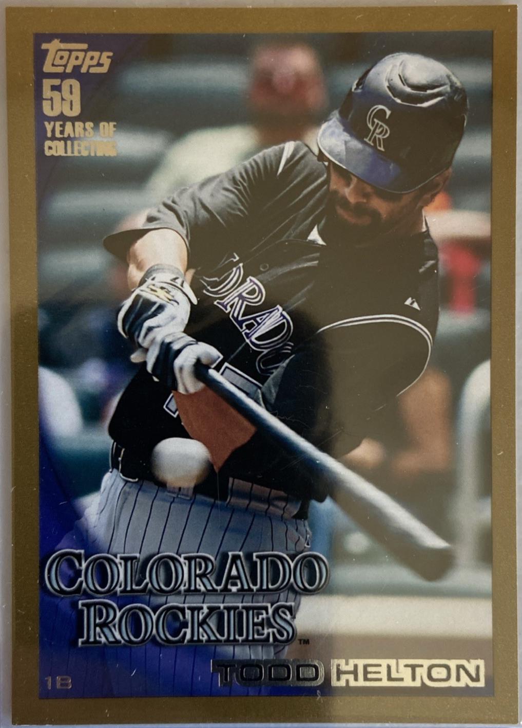 Todd Helton [Gold] #509