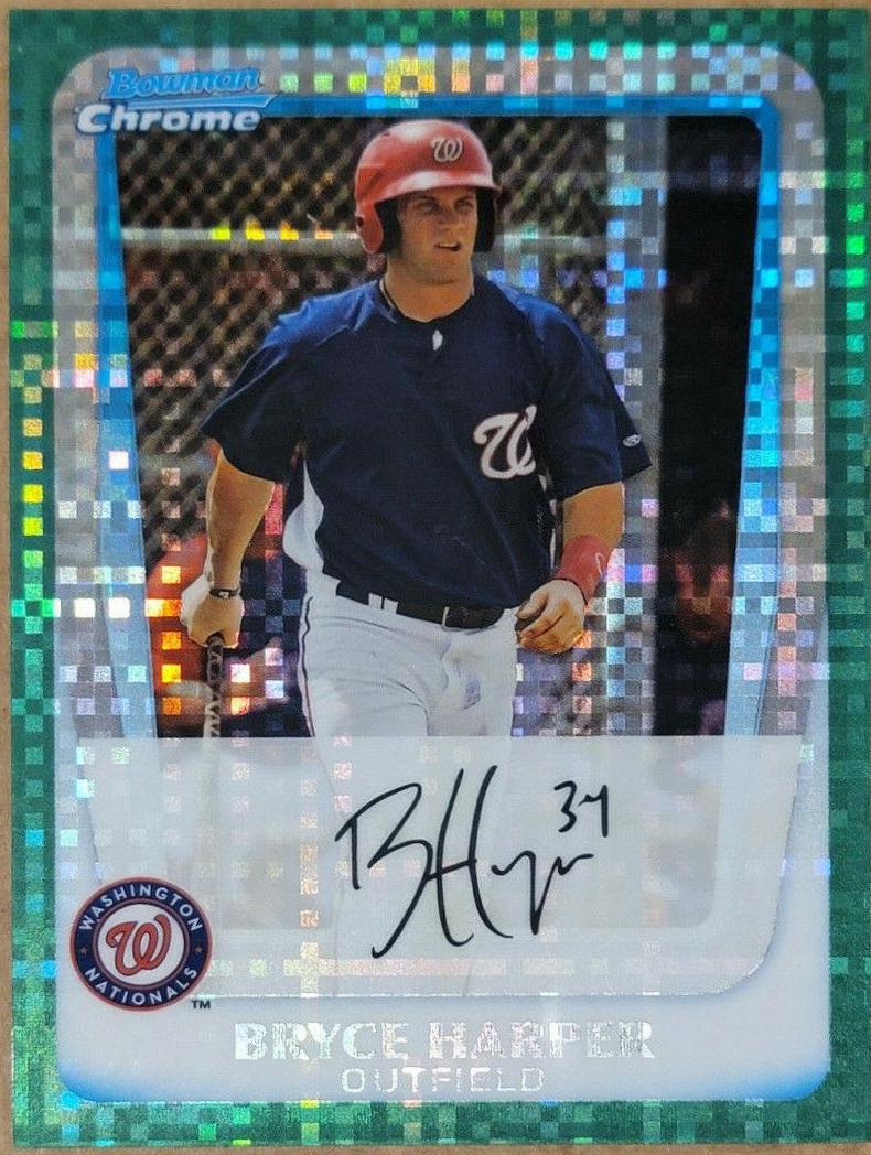 Bryce Harper [Green Xfractor] #BCP111