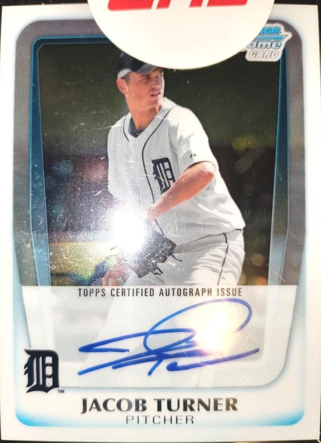 Jacob Turner [Autograph] #BCP185