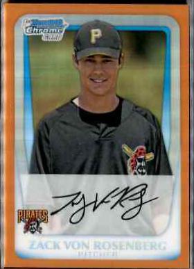 Zack Von Rosenberg [Orange Refractor] #BCP193