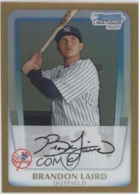 Brandon Laird [Gold Refractor Autograph] #BCP214