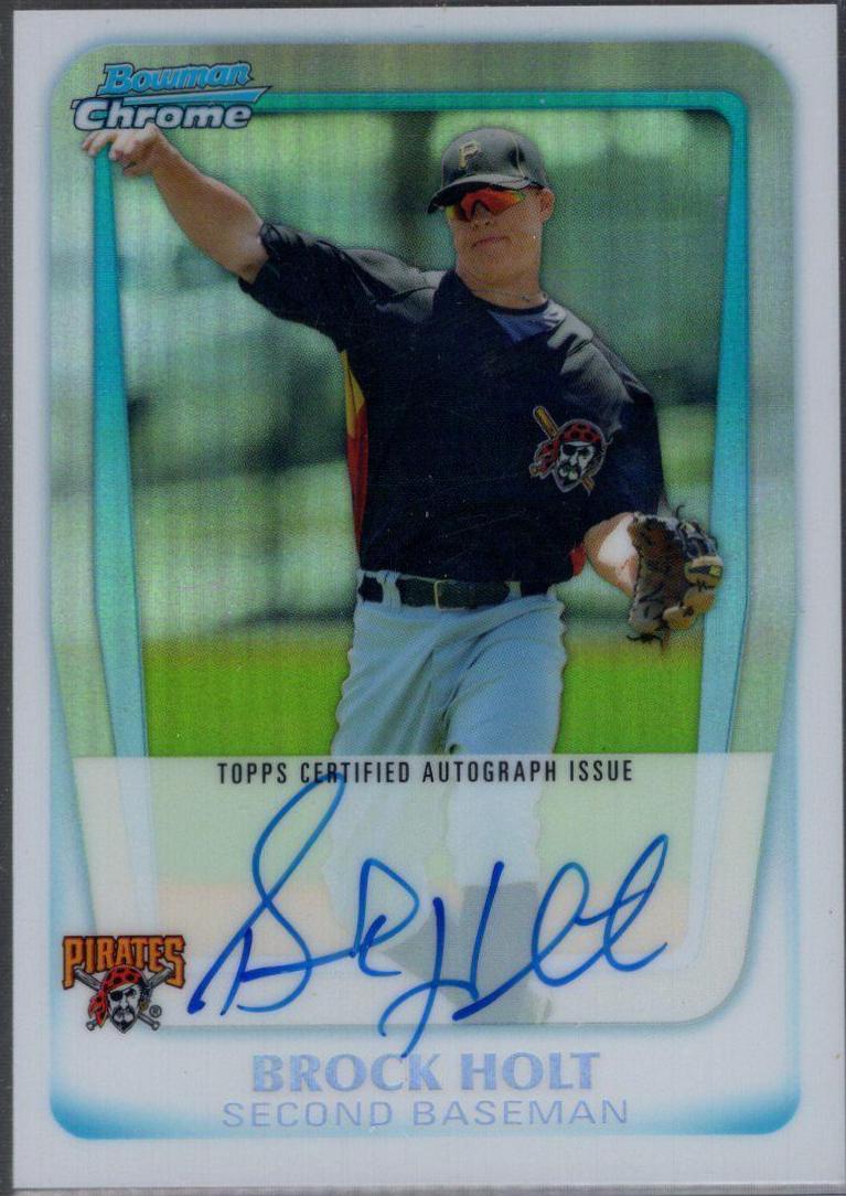 Brock Holt [Refractor Autograph] #BCP212