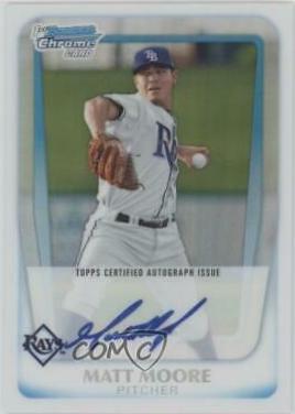 Matt Moore [Refractor Autograph] #BCP220