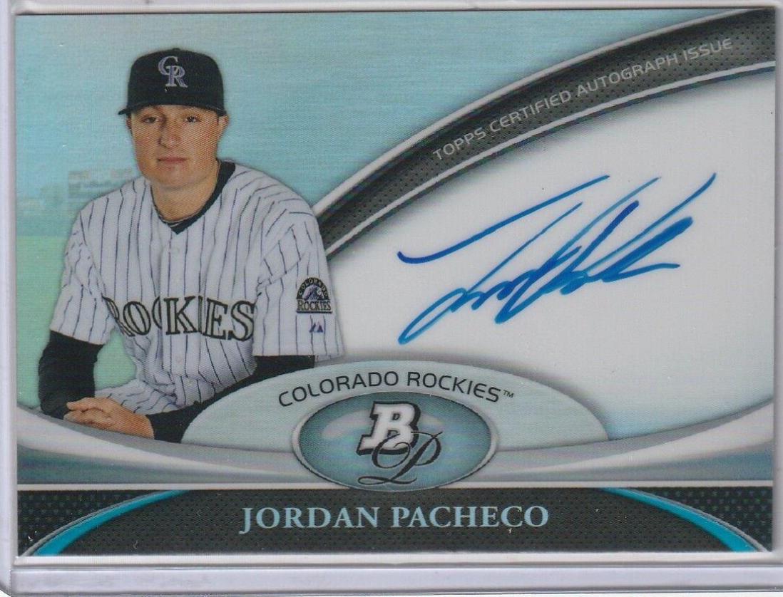 Jordan Pacheco [Green Refractor] #BPAJPA