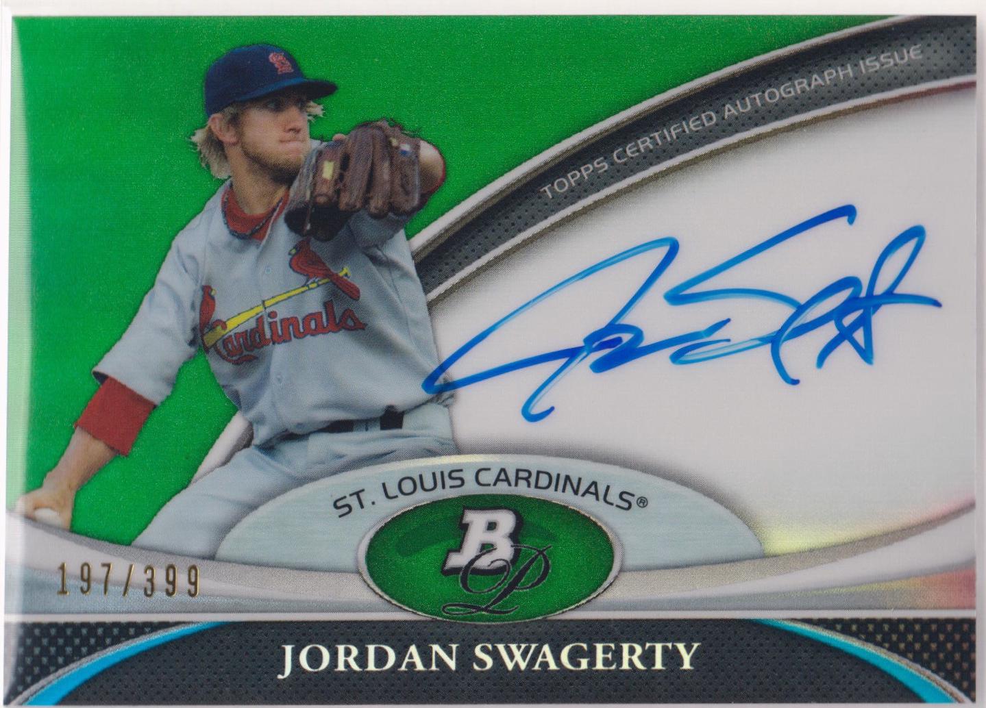 Jordan Swagerty [Green Refractor] #JSW