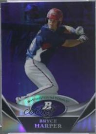 Bryce Harper [Purple Refractor] #BPP1