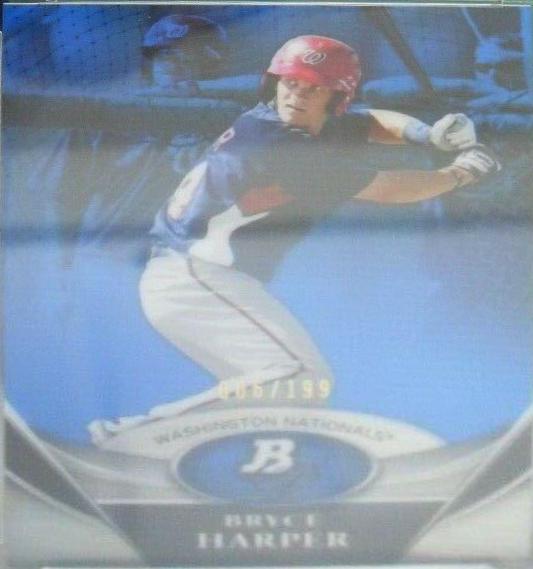 Bryce Harper [Blue Refractor] #BPP1