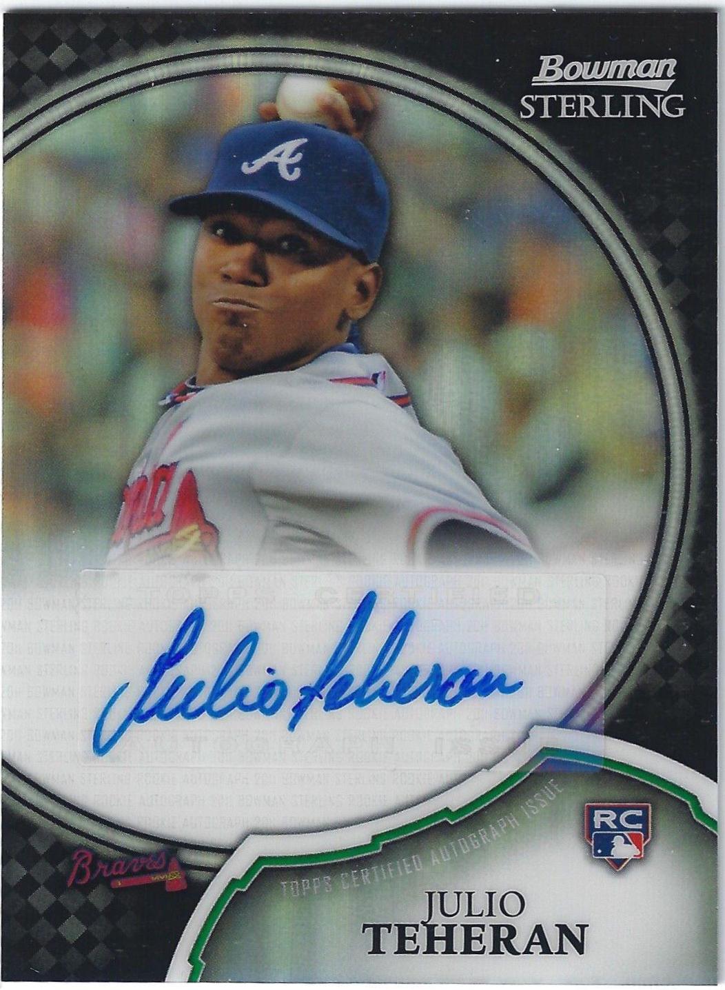 Julio Teheran [Black Refractor] #5