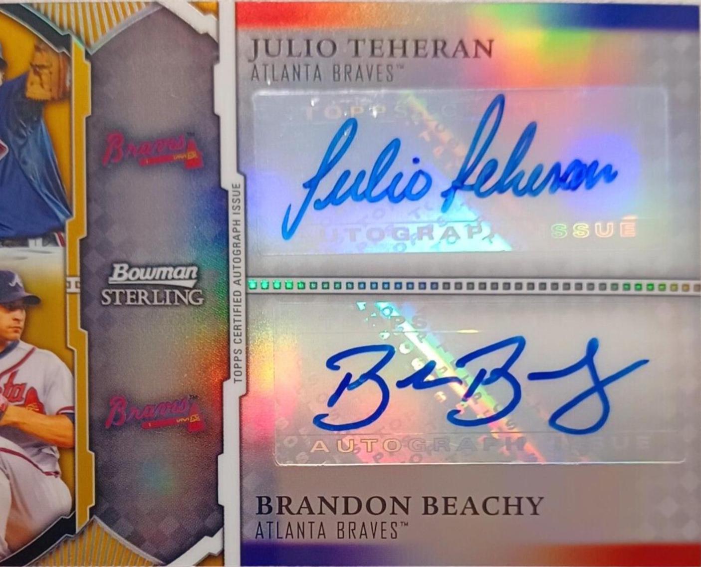 Julio Teheran [Gold Refractor] #5