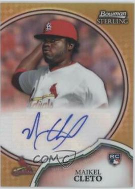 Maikel Cleto [Gold Refractor] #20