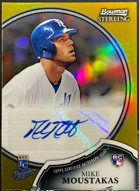 Mike Moustakas [Gold Refractor] #13