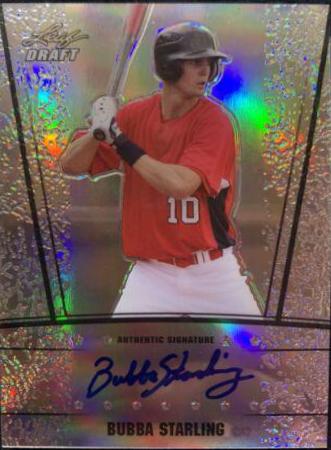 Bubba Starling [Prismatic Autograph] #BS2