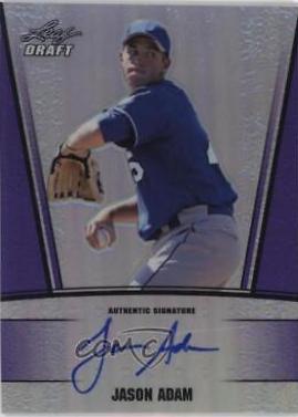 Jason Adam [Prismatic Blue Autograph] #JA1