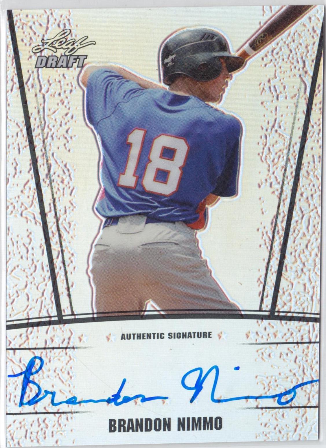 Brandon Nimmo [Prismatic Autograph] #BN1