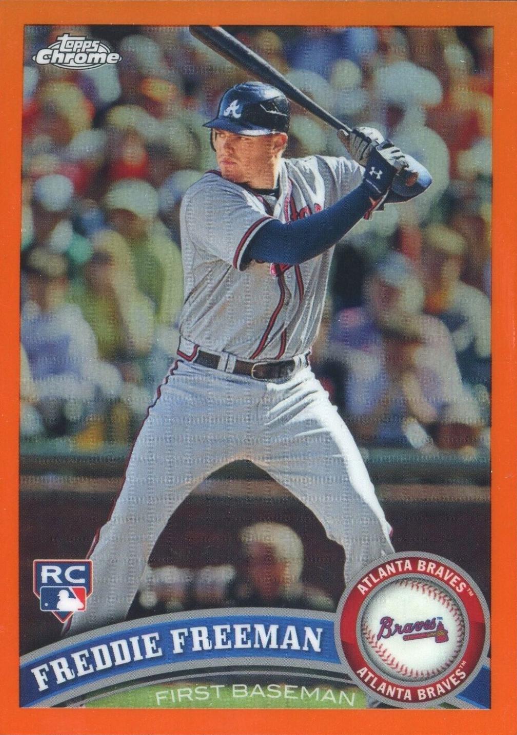 Freddie Freeman [Orange Refractor] #173