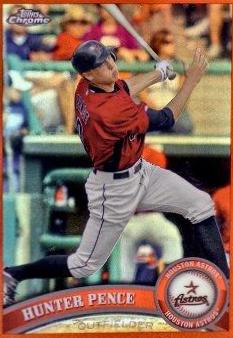 Hunter Pence [Orange Refractor] #96