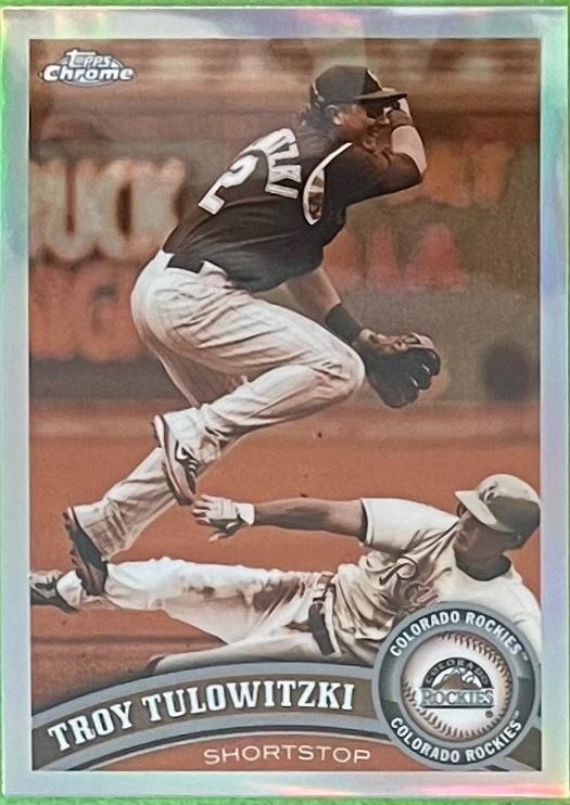 Troy Tulowitzki [Sepia Refractor] #160
