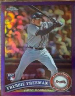 Freddie Freeman [Purple Refractor] #173