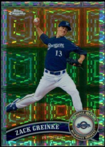 Zack Greinke [Xfractor] #6