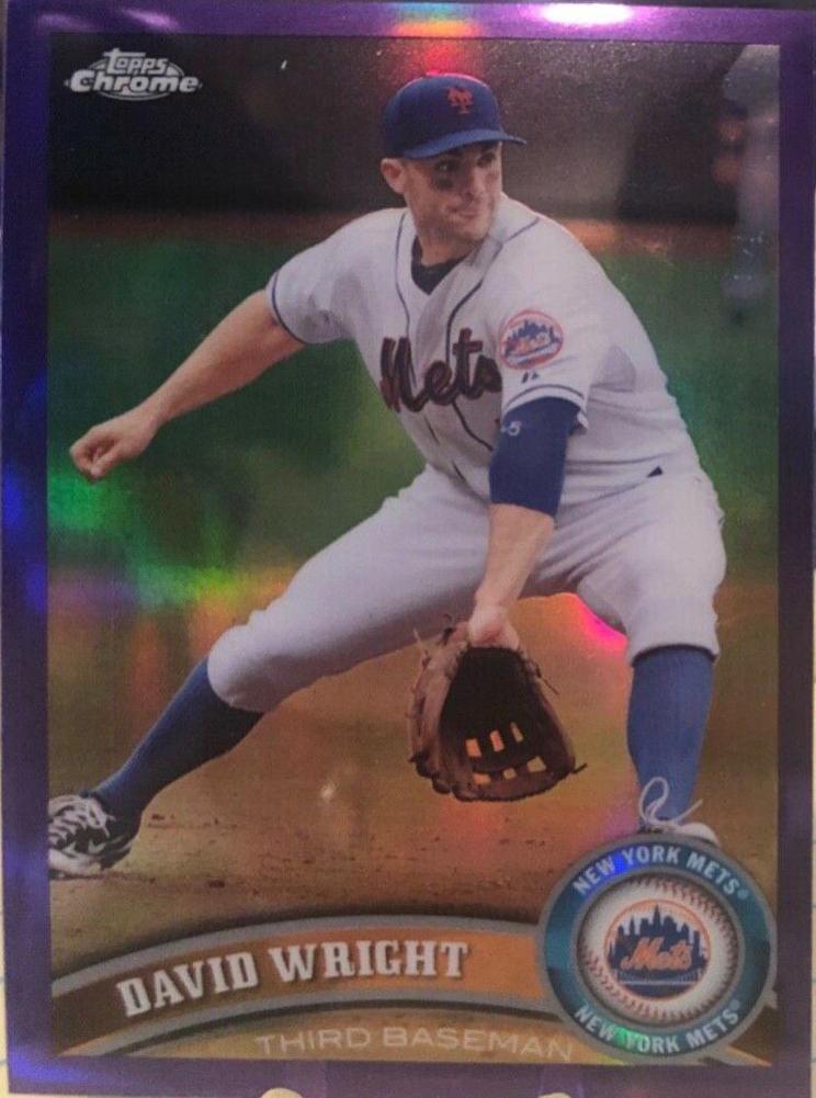 David Wright [Purple Refractor] #5