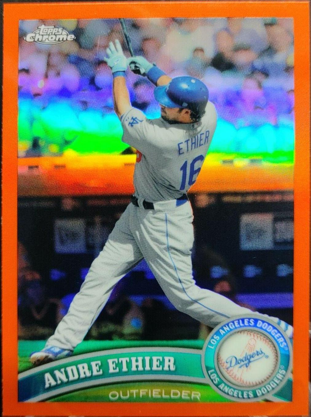 Andre Ethier [Orange Refractor] #4