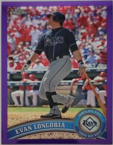 Evan Longoria [Purple Refractor] #13