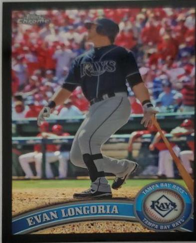 Evan Longoria [Black Refractor] #13