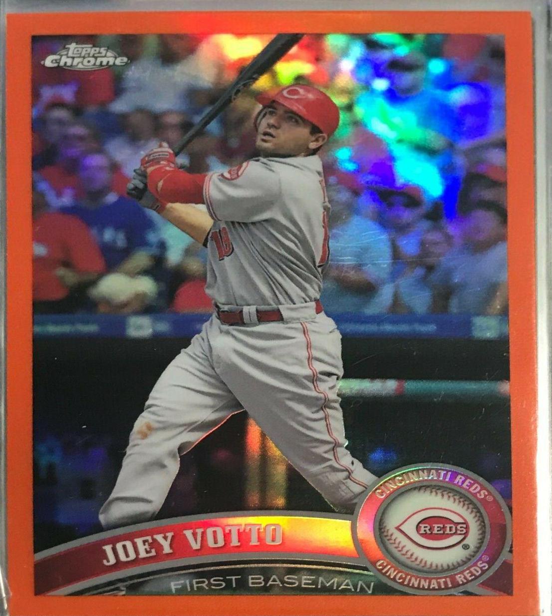 Joey Votto [Orange Refractor] #19