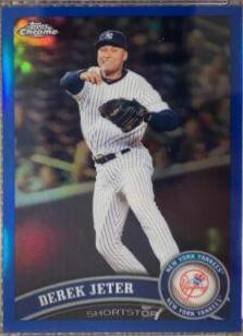 Derek Jeter [Blue Refractor] #20