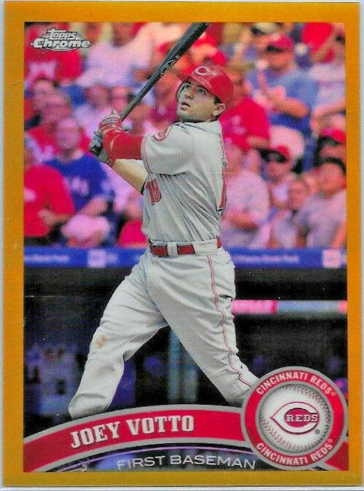 Joey Votto [Gold Refractor] #19
