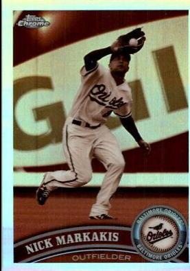 Nick Markakis [Sepia Refractor] #22