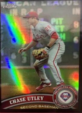Chase Utley [Black Refractor] #35