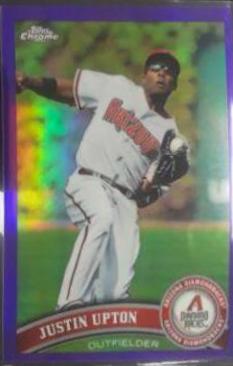 Justin Upton [Purple Refractor] #38
