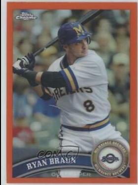 Ryan Braun [Orange Refractor] #54