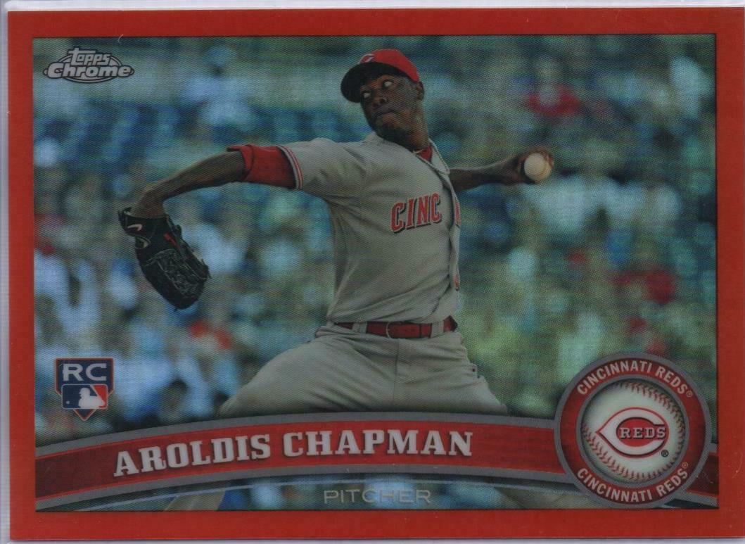 Aroldis Chapman [Orange Refractor] #68