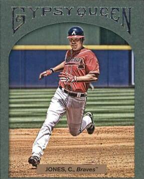 Chipper Jones [Framed Green] #24