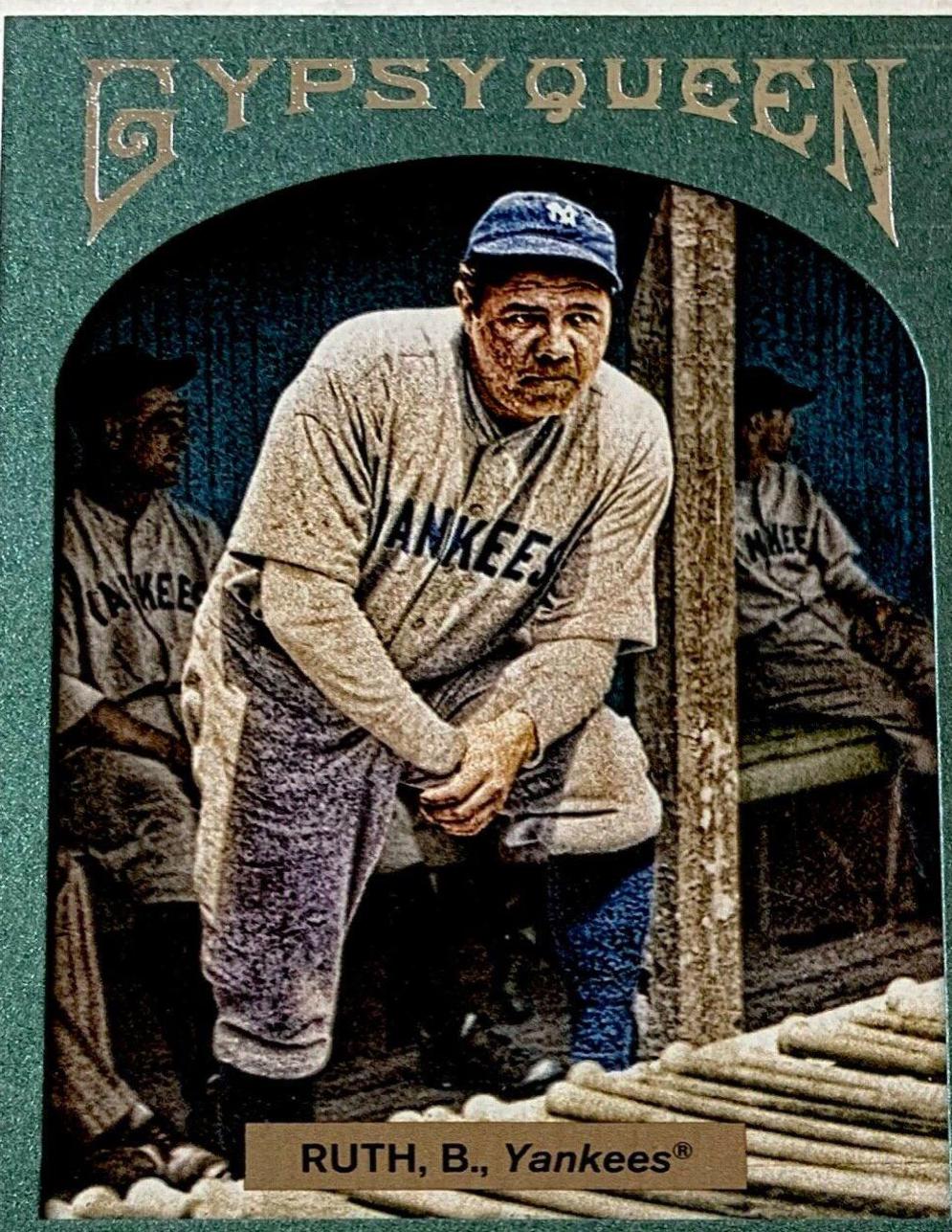 Babe Ruth [Framed Green] #65