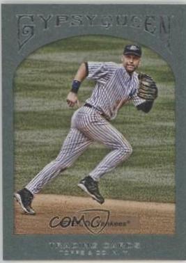Derek Jeter [Framed Green] #90