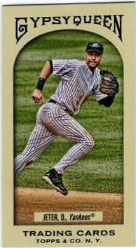 Derek Jeter [Mini Red Gypsy Queen Back] #90