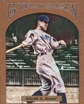 George Sisler [Framed Green] #95