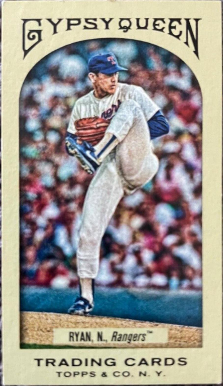Nolan Ryan [Mini Red Gypsy Queen Back] #100