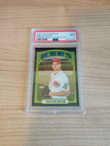 Trevor Bauer [Chrome Black Refractor] #475