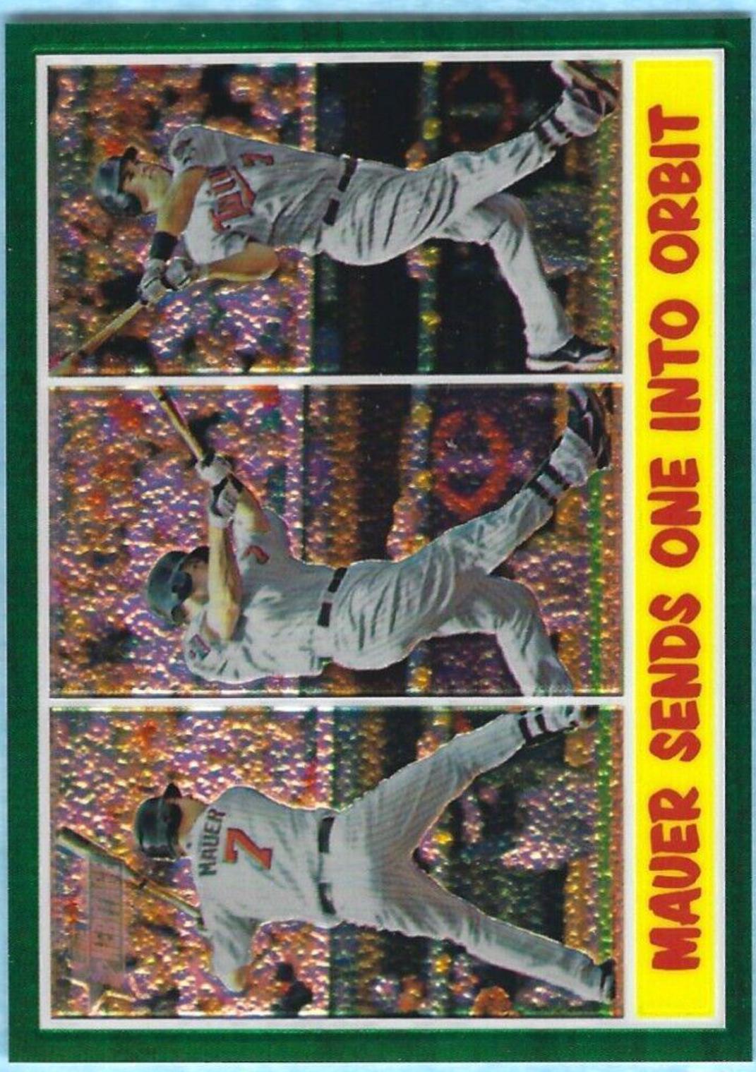 Joe Mauer [Green Refractor] #C74
