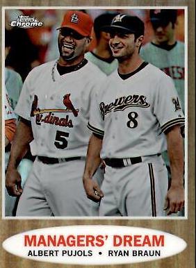 Albert Pujols, Ryan Braun [Refractor] #C101