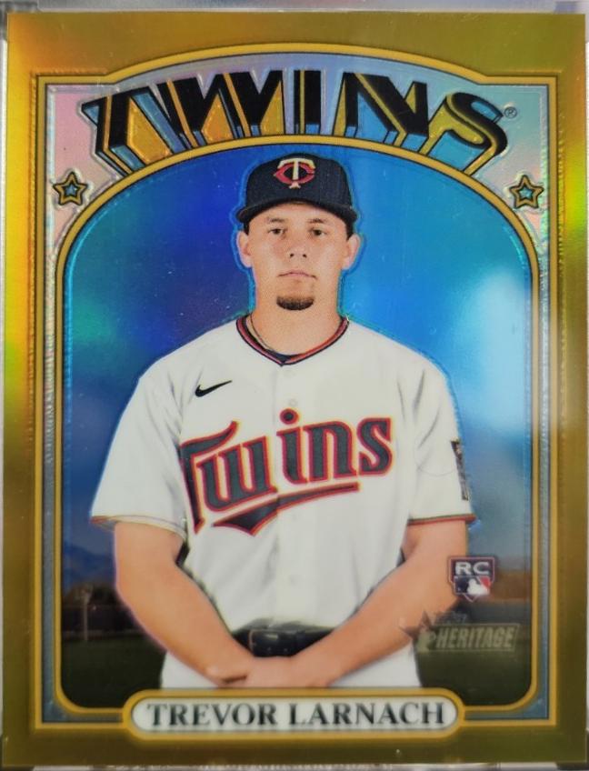 Trevor Larnach [Chrome Gold Refractor] #622